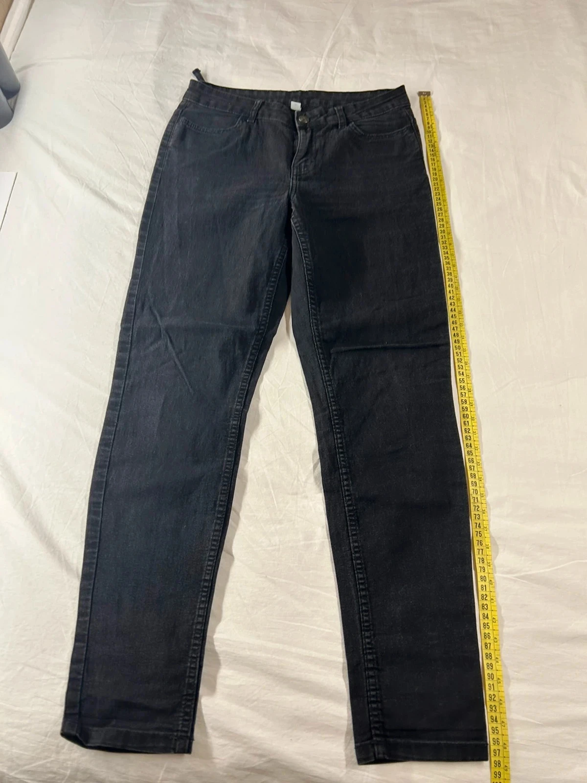Straight cut black jeans tex – photo 2